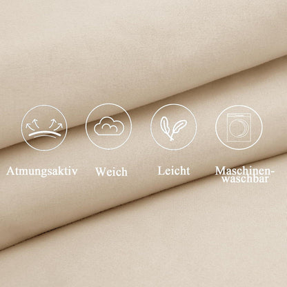 Seitenschläfer Kissenbezug 2er Set 40x145 cm – Weich & Öko-Zertifiziert