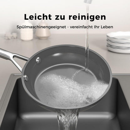 Pfannenset Keramik Induktion 20/24/28cm – Antihaft & Langlebig