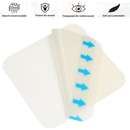Hydrokolloid Pflaster groß 10x10cm – 5er Pack
