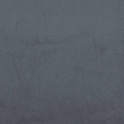 3-Sitzer Sofa Dunkelgrau Samt 180cm – Komfortable Polstercouch