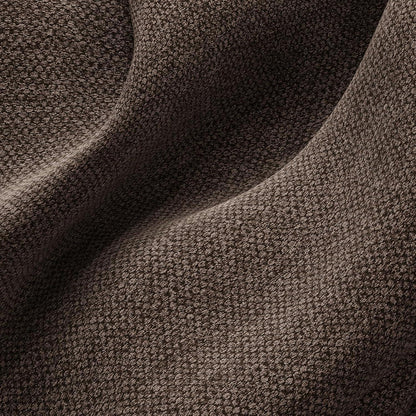 Großes 2-Sitzer Sofa mit Leinenstoff & Tiefsitz
