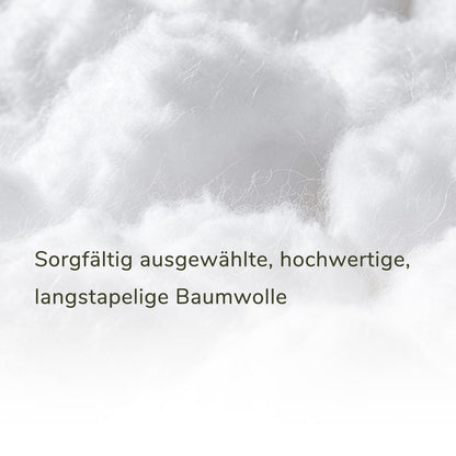 Muslin Bettwäsche Set 200x220 cm Mintgrün 3-teilig