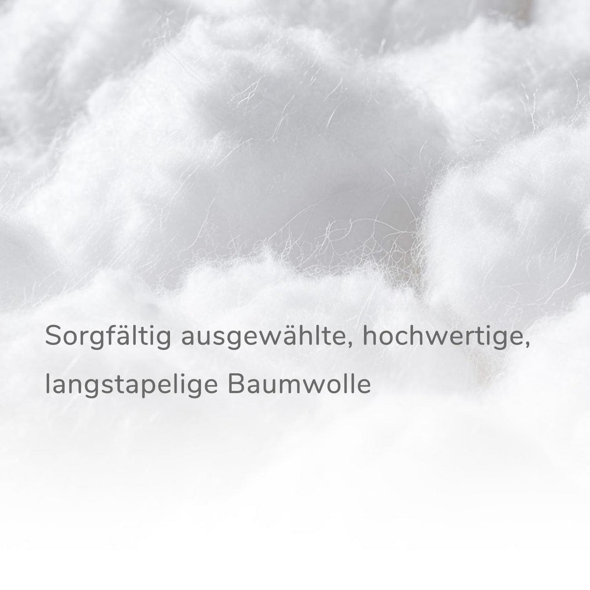 Muslin Bettwäsche Set 200x220 cm Weiß 3-teilig