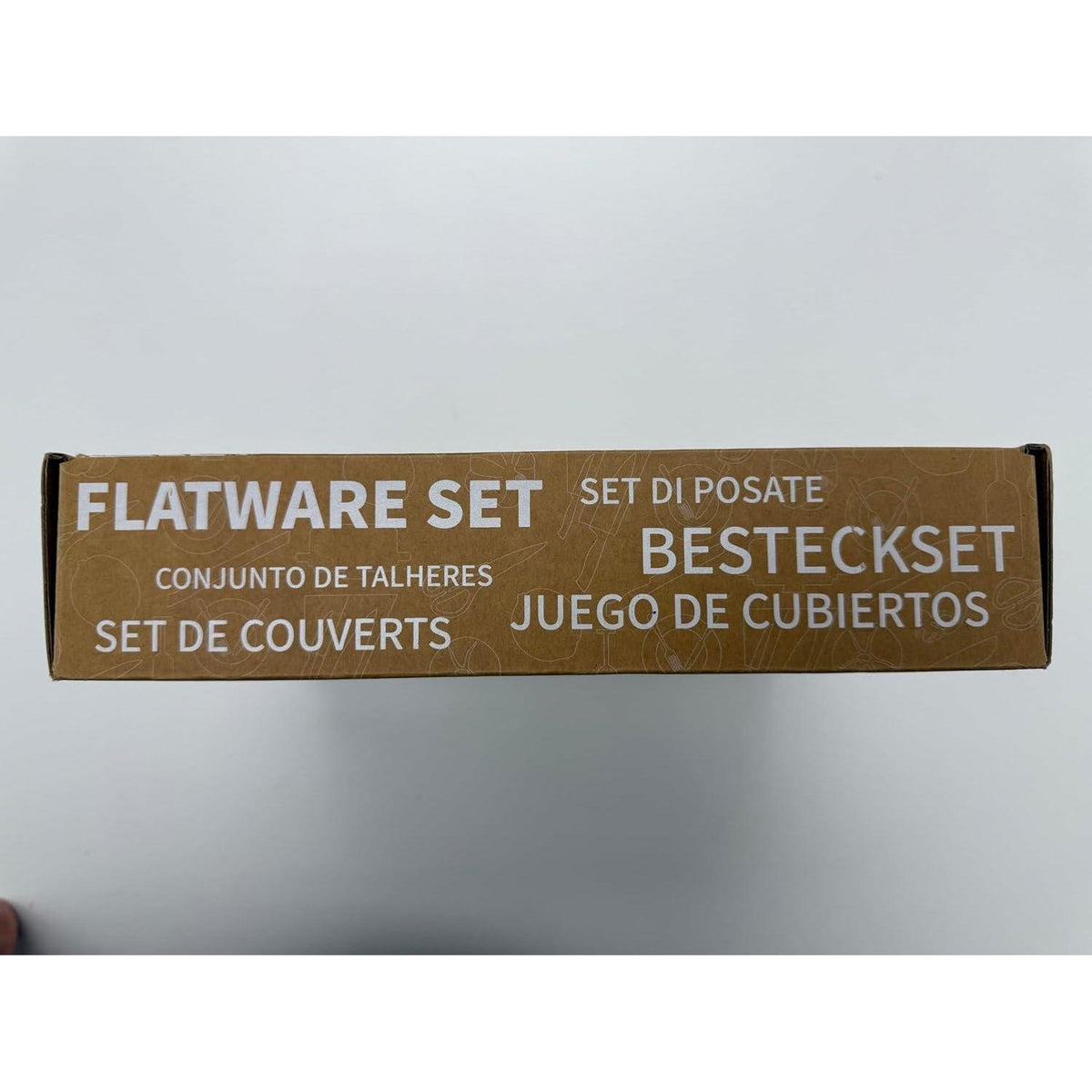 Besteckset 60 Teile für 12 Personen Champagner Gold Edelstahl Poliert