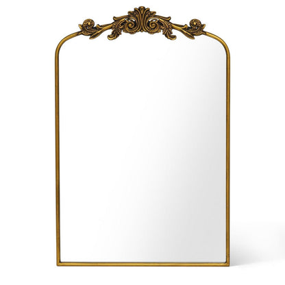 Barock Spiegel Goldrand 60x90 cm - Prunkvoller Wandspiegel Vintage