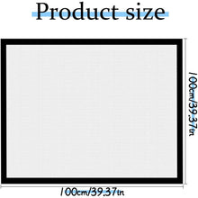 Fliegengitter Fenster 100x100cm – Zuschneidbar, Ohne Bohren, Insektenschutz