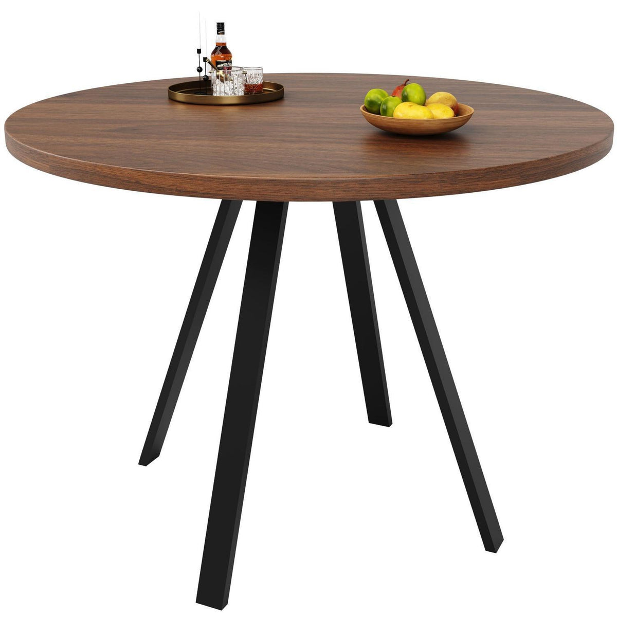 Runder Esstisch 80x80cm – Küchentisch für 4 Personen