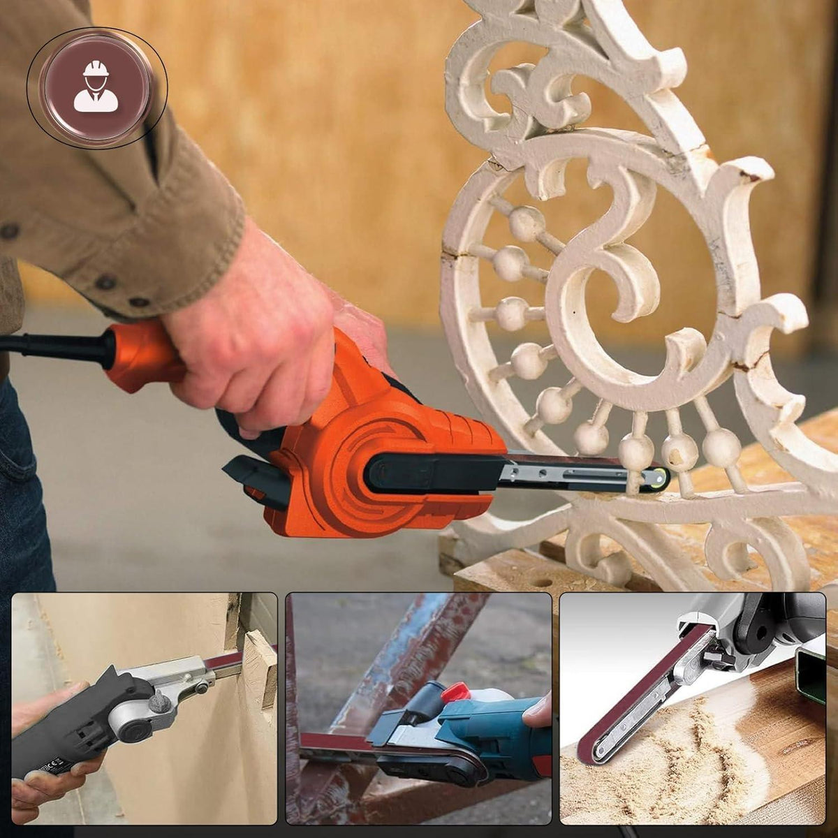 Schleifbänder 9x533 mm, 30 Stück, Mix-Körnung 60-240