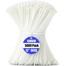 Nylon Kabelbinder 30,5 cm, 5000er Pack, Weiß