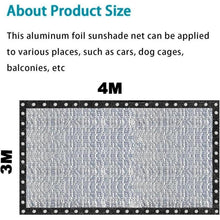 Sonnenschutznetz Auto 3x4m – Alunetz für Auto, Camping & mehr