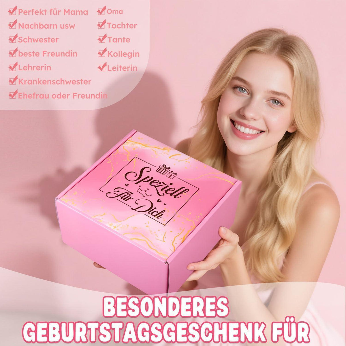 Geburtstagsgeschenkset für Frauen – Wellness & Spa Geschenkbox