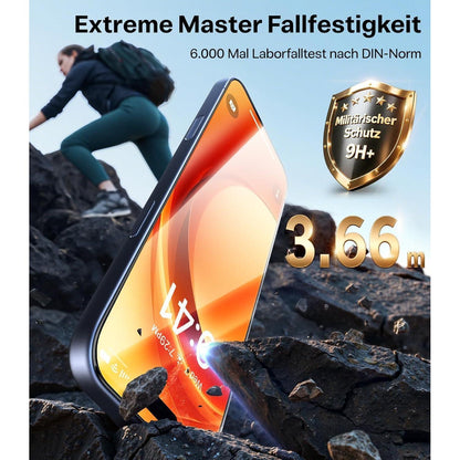 iPhone 17 Pro Max Panzerglas mit AR-Schutz & einfacher Montage