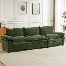 JIEXI Ecksofa mit Schlaffunktion – Grün, Modernes Wohnzimmer Sofa