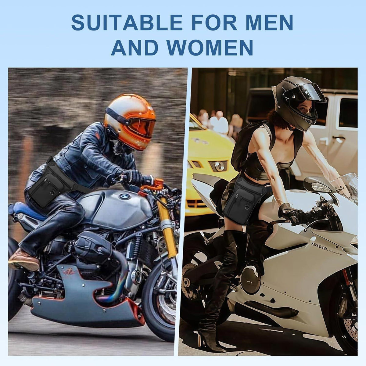 Motorrad Beintasche wasserdicht – Vielseitige Outdoor Tasche