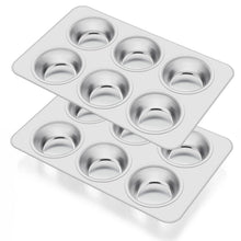Edelstahl Muffinbackform 12 Muffins - 2er Set
