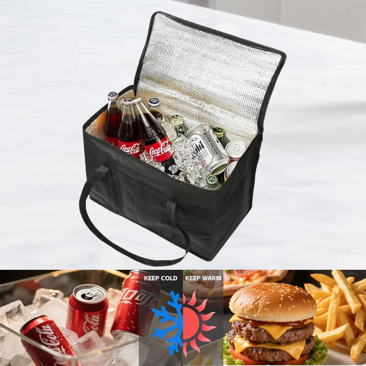 2er Pack Kühltaschen – Picknick & Camping Tasche