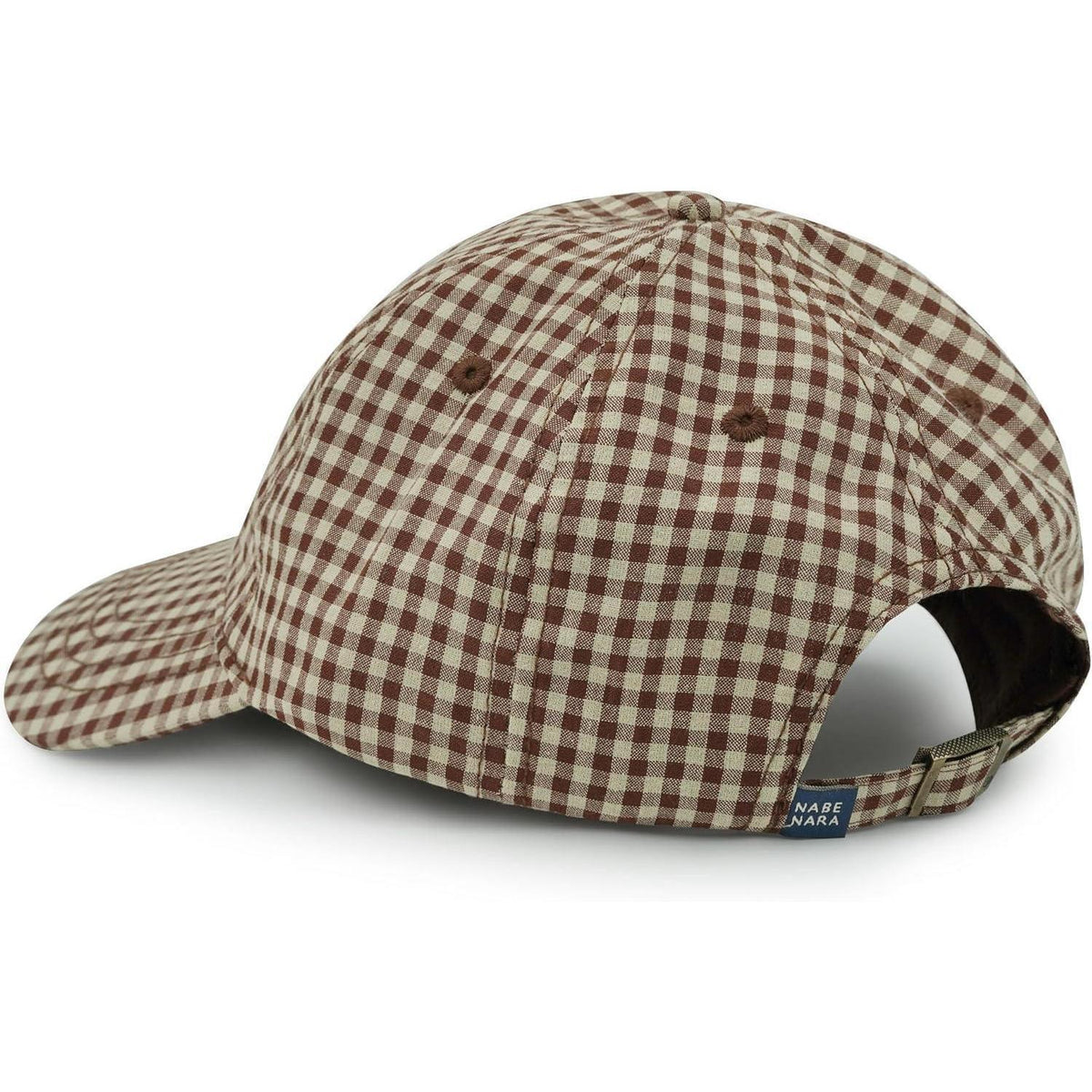 Karierte Baseball Cap Damen Herren Baumwolle Vintage Verstellbar