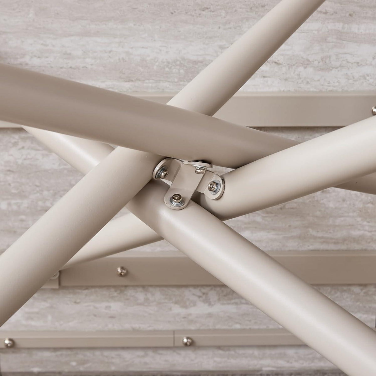 Rechteckiger Esstisch Set 180cm mit 4 Stühlen – Grau