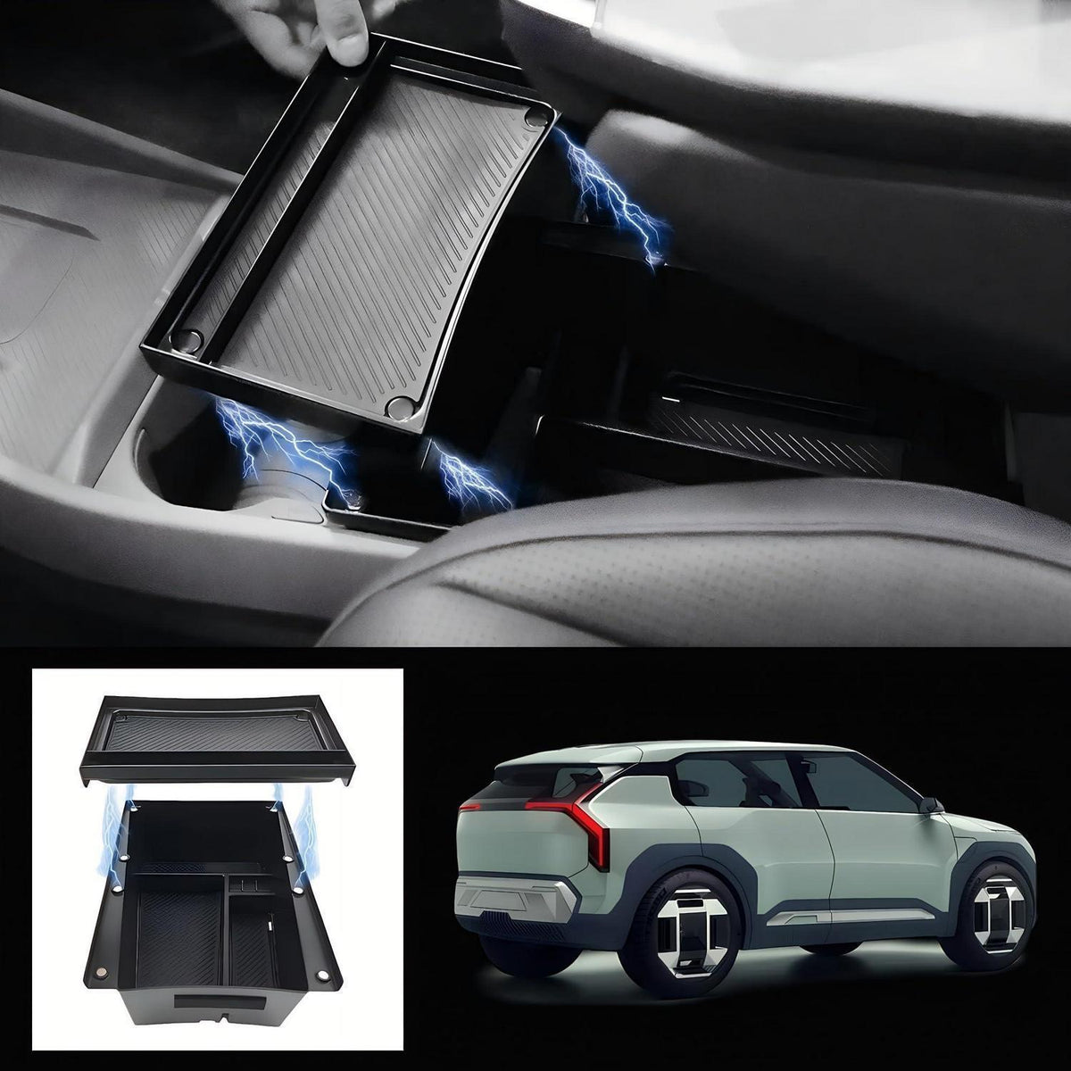 Mittelkonsole Organizer Kia EV3 / GT Line 2025-2026