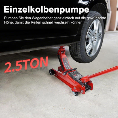 Hydraulischer Wagenheber 2.5t – Schnellhub & Mobilität
