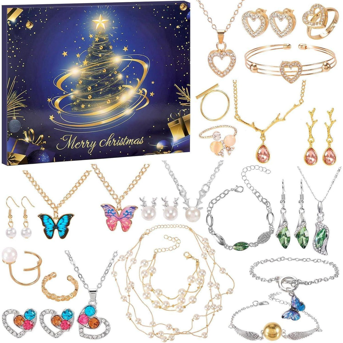 Adventskalender Schmuck 2026 für Damen & Mädchen