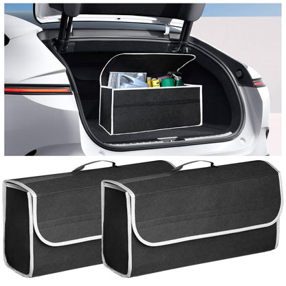 Auto Kofferraum Organizer – 2er Set, Faltbar & Rutschfest