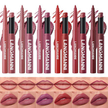 12-teiliges Lippen-Set: Samtmatte Farben & Konturen
