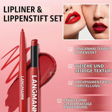 12-teiliges Lippen-Set: Samtmatte Farben & Konturen