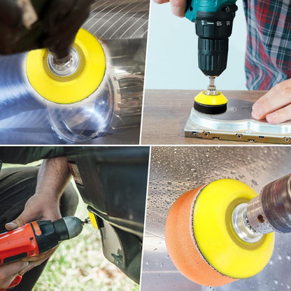 Nassschleifpapier Klett 50mm Körnung 60-10000 für Bohrmaschine & Akkuschrauber