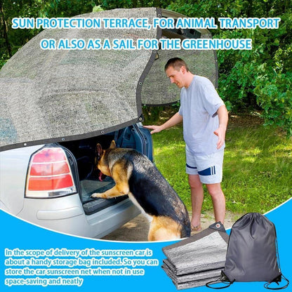 Schattennetz Auto Hund 3x4m – Sonnenschutz & Hitzeschutz
