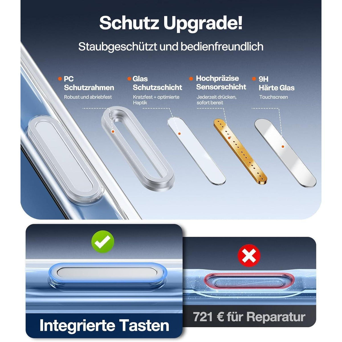 iPhone 17 Hülle mit Ständer & starkem MagSafe Magnet