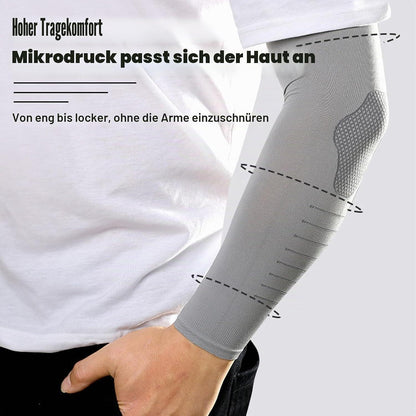 4er-Pack UV-Schutz Armlinge Herren – Kühlung & Kompression