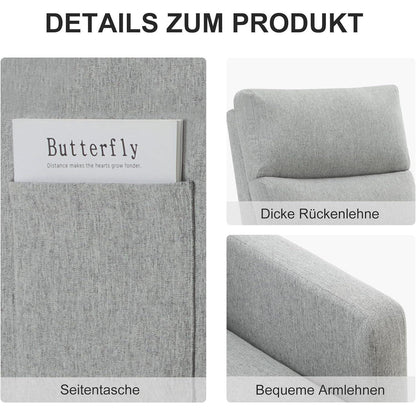 Schaukelstuhl Leinen – Bequemer Still- & Entspannungsstuhl