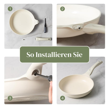 11-teiliges Keramik Topfset Induktion – PTFE-frei & PFAS-frei