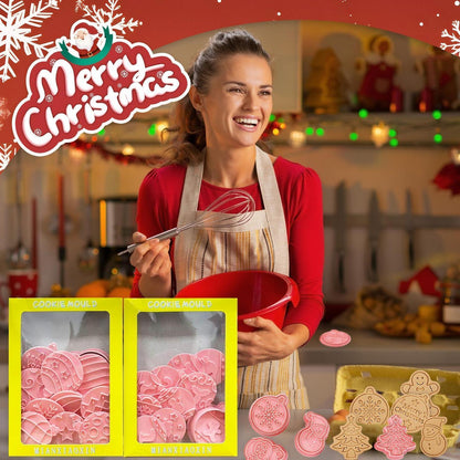 Weihnachtsausstecher Set 20 Stück Kunststoff Plätzchenformen Kinder