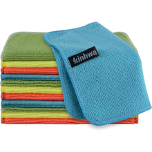 Mikrofasertücher 20x20cm – 10er Pack, farbig & fusselfrei