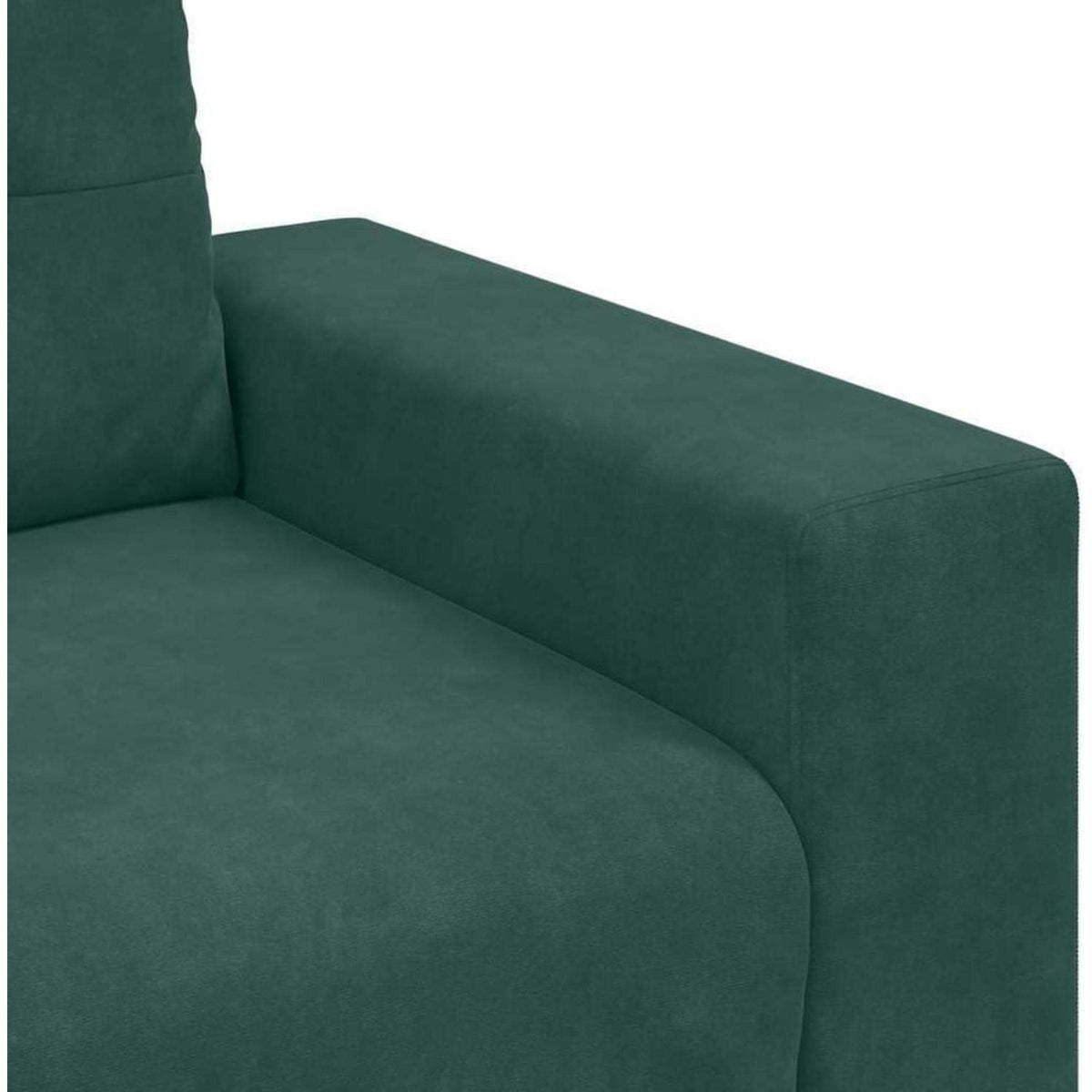Samt Sessel Dunkelgrün – Bequemer Wohnzimmerstuhl für Loft & Spielzimmer