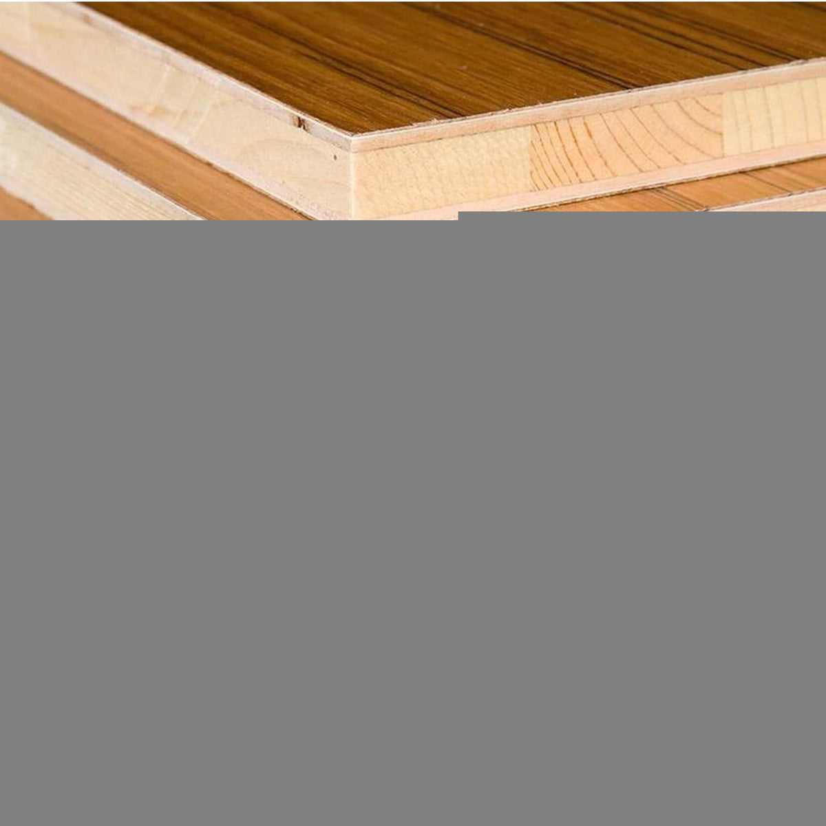 Rezeptionstheke Holz mit Stauraum – 240x60x100cm, Weiß & Schwarz