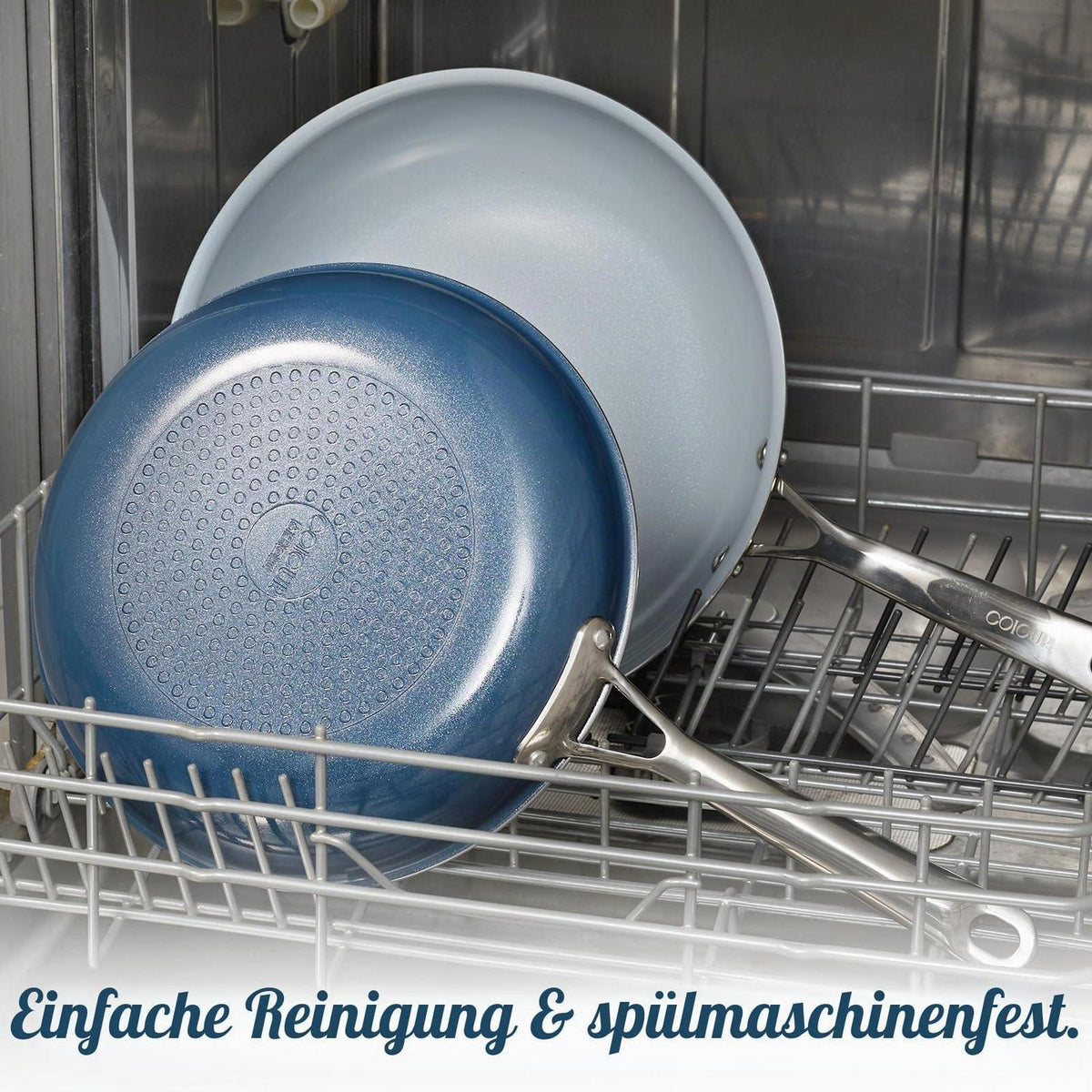 Keramik Pfannenset 3-teilig | Induktion, Gas, Ofenfest, PFAS-frei