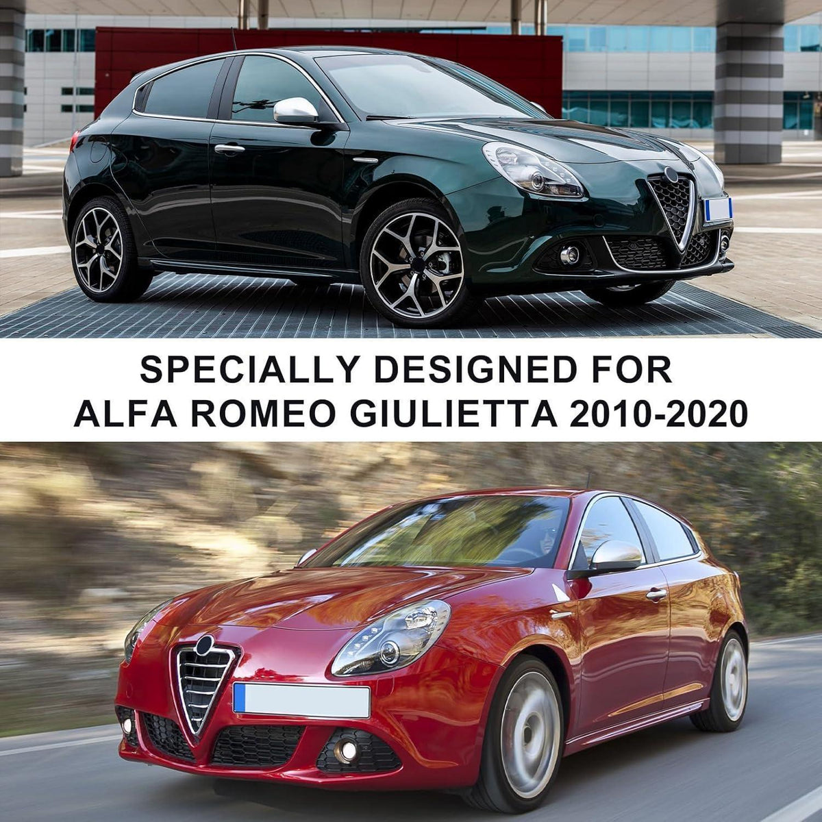 Autoabdeckung für Alfa Romeo Giulietta 2010-2020 mit Seitenzugang
