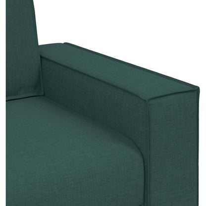 3-Sitzer Sofa Dunkelgrün, 180 cm – Modernes Wohnzimmer Sofa