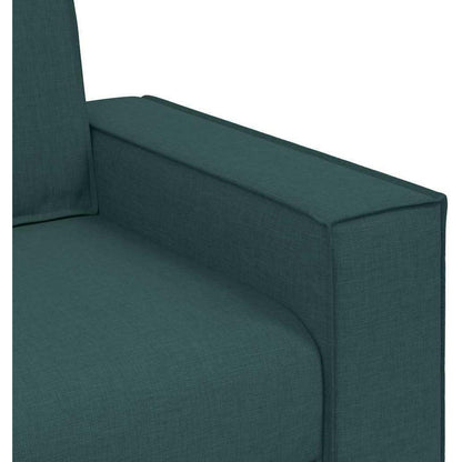 2-Sitzer Sofa Dunkelgrün – Gemütliches Stoffsofa 140 cm