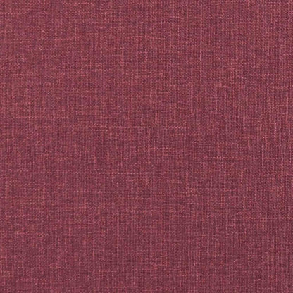2-Sitzer Sofa Weinrot, 140 cm – Bequemes Polstersofa