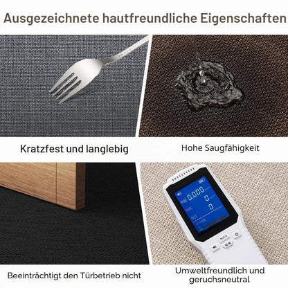 Waschbarer Küchenteppich rutschfest 43.5x180cm – Beige