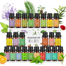 Ätherische Öle Set 24x10ml | 100% Naturrein für Diffuser & Spa