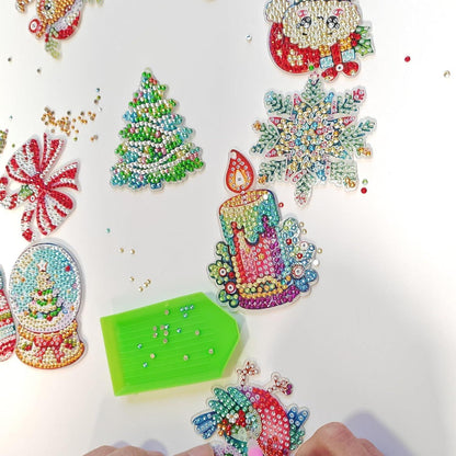 5D Diamantmalerei Weihnachten – 14 Set Kinder Painting Kit