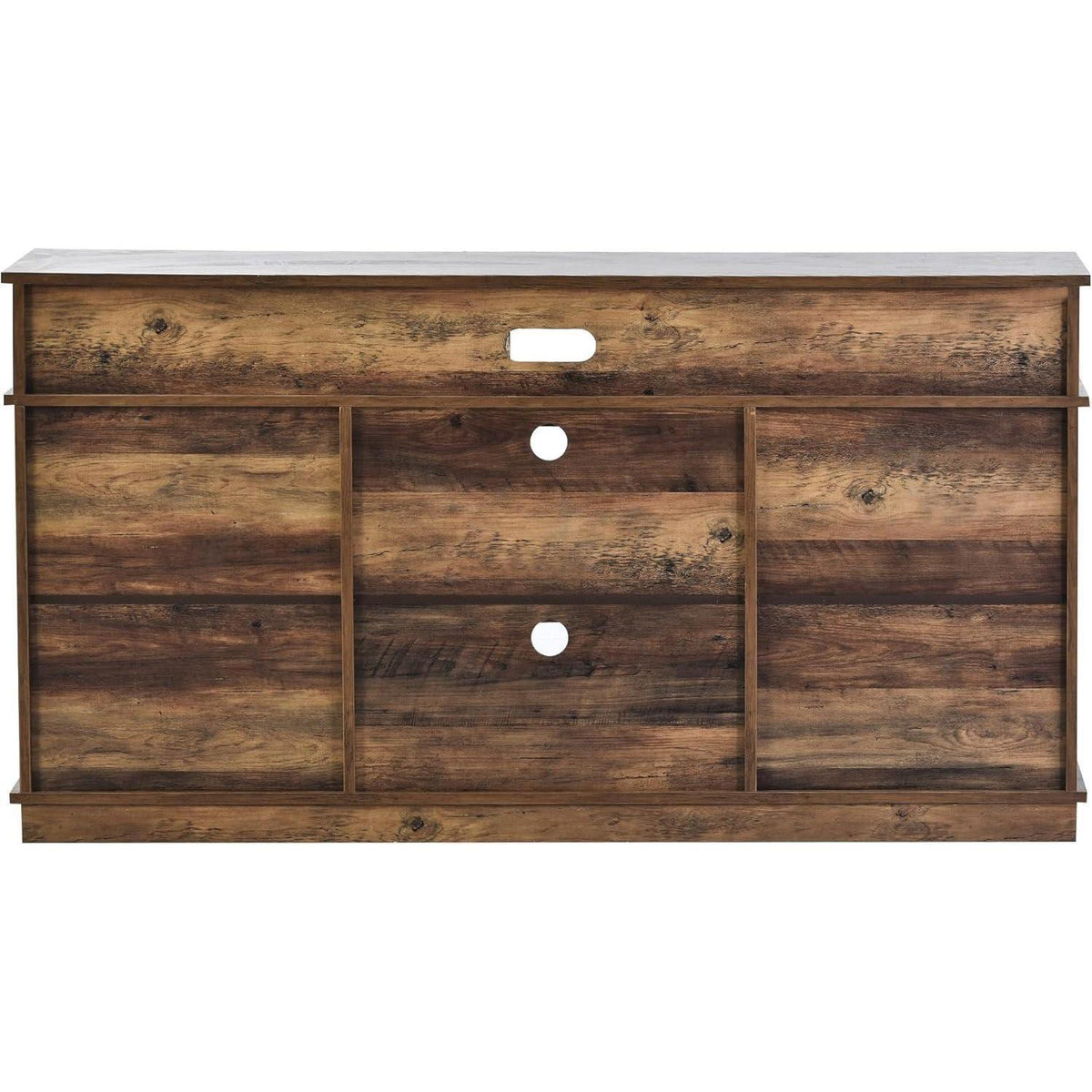 TV Lowboard Farmhaus Design – Verstellbare Regale & Stauraum