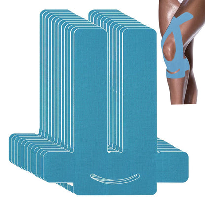 Vorgeschnittenes Kinesiotape für Knie – 12 Stück für Schmerzlinderung