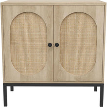 Sideboard Rattan Braun 80x40x82 cm – Schrank mit Stauraum