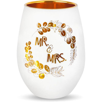 Windlicht "Mr & Mrs" – Romantisches Hochzeitsgeschenk für Paare